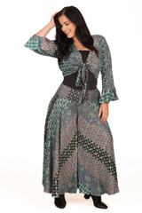 Women's Pant | PKUP Silk Umbrella Pants | OMBAK DESIGNS