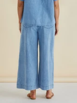Women's Pant | Saffra Relax Leg Jean | BETTY BASICS