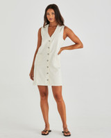 Women's Dress | Sabine Denim Vest Dress | SASS