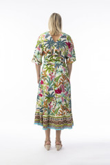 Women's Dresses | Ovahe V Maxi Trim Dress | ORIENTIQUE