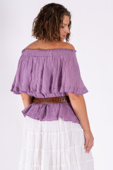 Women's Top | LSOS Off Shoulder Top | OMBAK DESIGNS