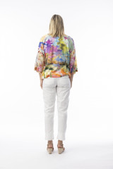 Women's Top | Digital Boxy Top | ORIENTIQUE