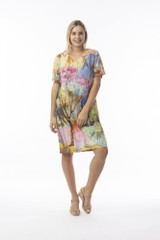 Women's Dresses | Digital Shift Dress | ORIENTIQUE