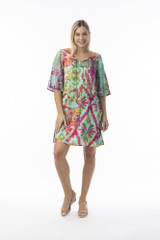 Women's Dresses | Digital Tie Dress | ORIENTIQUE