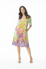 Women's Dresses | Digital Shift Dress | ORIENTIQUE