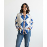 Women's Top | Buttoned Cotton Shirt | Cinnamon Creations