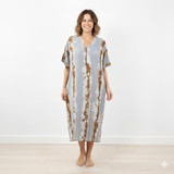Dresses Online | Viscose Tie-Dye Kaftan Dress | CINNAMON CREATIONS