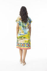 Women's Dresses | Amalfi Reversible Short Sleeve Dress | ORIENTIQUE