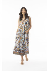 Women's Dresses | Macieo V Sleeveless Dress | ORIENTIQUE