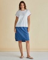 Women's Top | Sloane Scallop Tee | BETTY BASICS