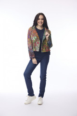 Women's Jacket| Digital Blazer Short | ORIENTIQUE
