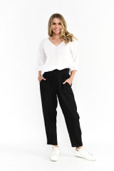 Women's Pants | Pippa Linen Pants | ONE SUMMER