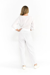 Women's Pants | Pippa Linen Pants | ONE SUMMER