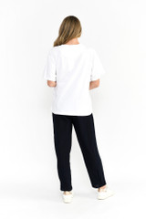 Women's Top | Ruby Crew Neck Printed Tee | ONE SUMMER