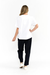 Women's Top | Ruby Crew Neck Printed Tee | ONE SUMMER