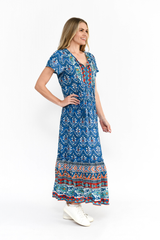Women's Dresses | Zola V Neck Maxi Dress | ONE SUMMER