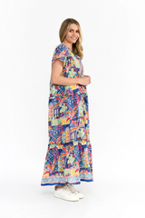 Women's Dresses | Zola V Neck Maxi Dress | ONE SUMMER