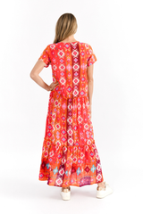 Women's Dresses | Zola V Neck Maxi Dress | ONE SUMMER