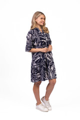 Women's Dresses | Maya Button V Neck Layer Dress | ONE SUMMER