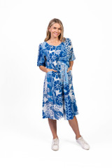 Women's Dresses | Yvonne Round Neck Dress | ONE SUMMER