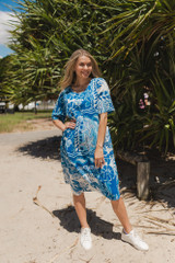 Women's Dresses | Yvonne Round Neck Dress | ONE SUMMER