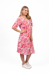 Women's Dresses | Yvonne Round Neck Dress | ONE SUMMER