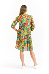 Women's Dresses | Vivian V Neck Shirt Dress | ONE SUMMER