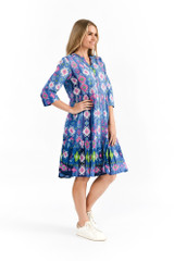 Women's Dresses | Vivian V Neck Shirt Dress | ONE SUMMER