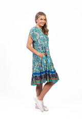 Women's Dresses | Leela V Neck Mini Dress | ONE SUMMER