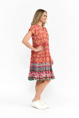 Women's Dresses | Leela V Neck Mini Dress | ONE SUMMER