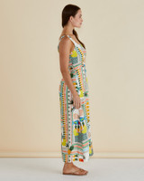 Tegan Midi Dress in Paradise Print by BETTY BASICS*