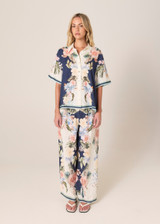 Women's Shirt | Solara Placement Print Shirt | FATE+BECKER