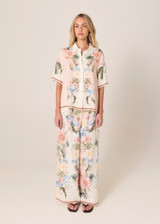 Women's Shirt | Solara Placement Print Shirt | FATE+BECKER