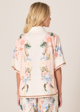 Women's Shirt | Solara Placement Print Shirt | FATE+BECKER