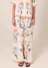 Women's Pant | Solara Placement Print Pant | FATE+BECKER