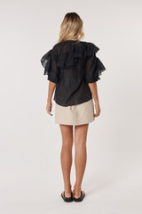 Women’s Tops | Celeste Ruffled Blouse | Fate & Becker 