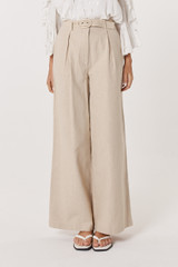 Women's Pant | Amara Belted Pant | FATE+BECKER
