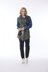 Women's Top | Keqioa Long Shirt  | ORIENTIQUE