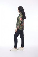 Women's Top | Keqioa Patch Top | ORIENTIQUE