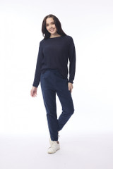 Women's Pants |  Cord Solid Jeggings | ORIENTIQUE