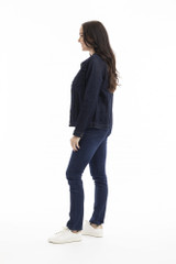 Women's Pants | Denim Straight Leg Jeans | ORIENTIQUE