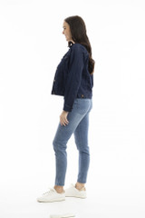 Women's Pants | Denim Pull On Jeans | ORIENTIQUE
