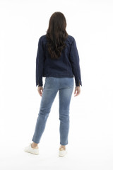 Women's Pants | Denim Pull On Jeans | ORIENTIQUE