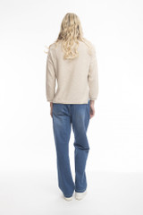 Women's Pants | Denim Wide Leg Jeans | ORIENTIQUE
