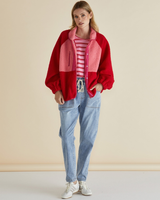 Women's Jacket | Franklin Fleecy Jacket | BETTY BASICS