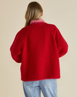 Women's Jacket | Franklin Fleecy Jacket | BETTY BASICS