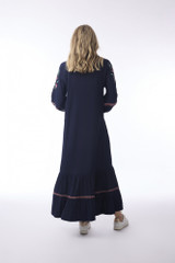 Women's Dresses | Ivanova Maxi Embroidered Dress | ORIENTIQUE