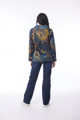 Women's Top | Maluku Cowl Neck Top | ORIENTIQUE