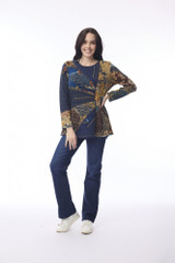 Women's Top | Muluku Patch Top | ORIENTIQUE