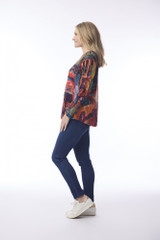 Women's Top | Contemporary Crew LS T-Shirt  | ORIENTIQUE